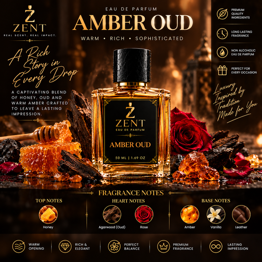 ZENT Amber Oud Eau de Parfum - 50 ml