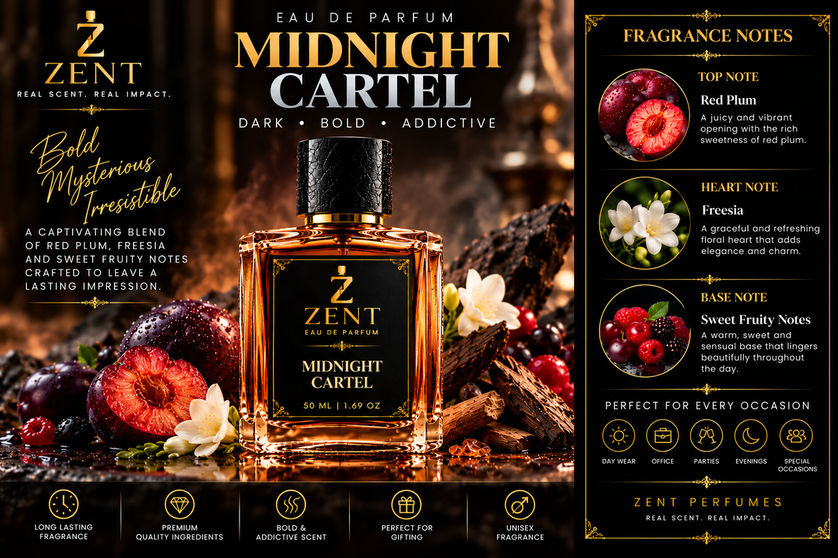 ZENT Midnight Cartel Eau de Parfum - 50 ml