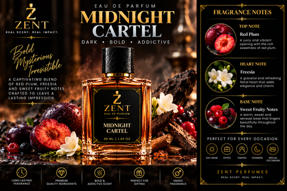 ZENT Midnight Cartel Eau de Parfum - 50 ml