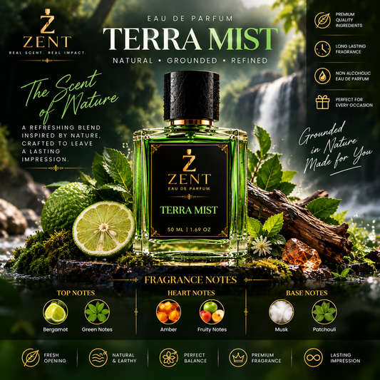 ZENT Terra Mist Eau de Parfum - 50 ml
